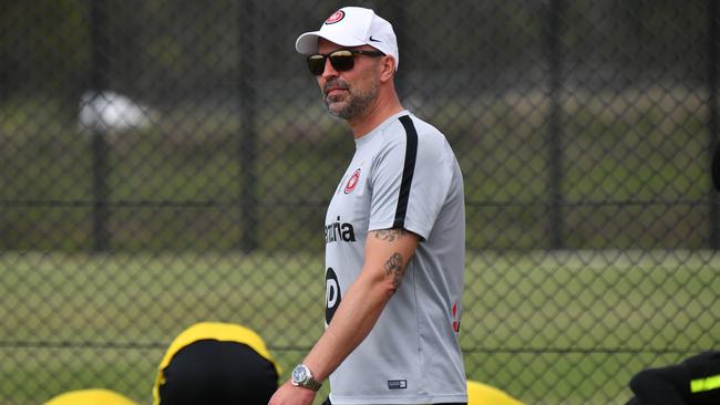 Western Sydney Wanderers coach Markus Babbel is looking for answers. Picture: AAP 