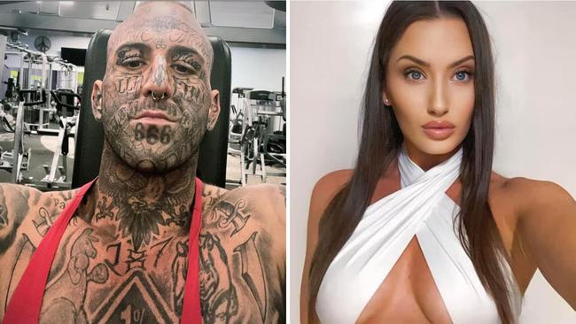 Newcastle man Rhyan Allan was refused bail in the NSW Supreme Court in May 2025 on domestic violence charges against his girlfriend, Chloe Bohuslav at her New Lambton home. Pictures: Supplied