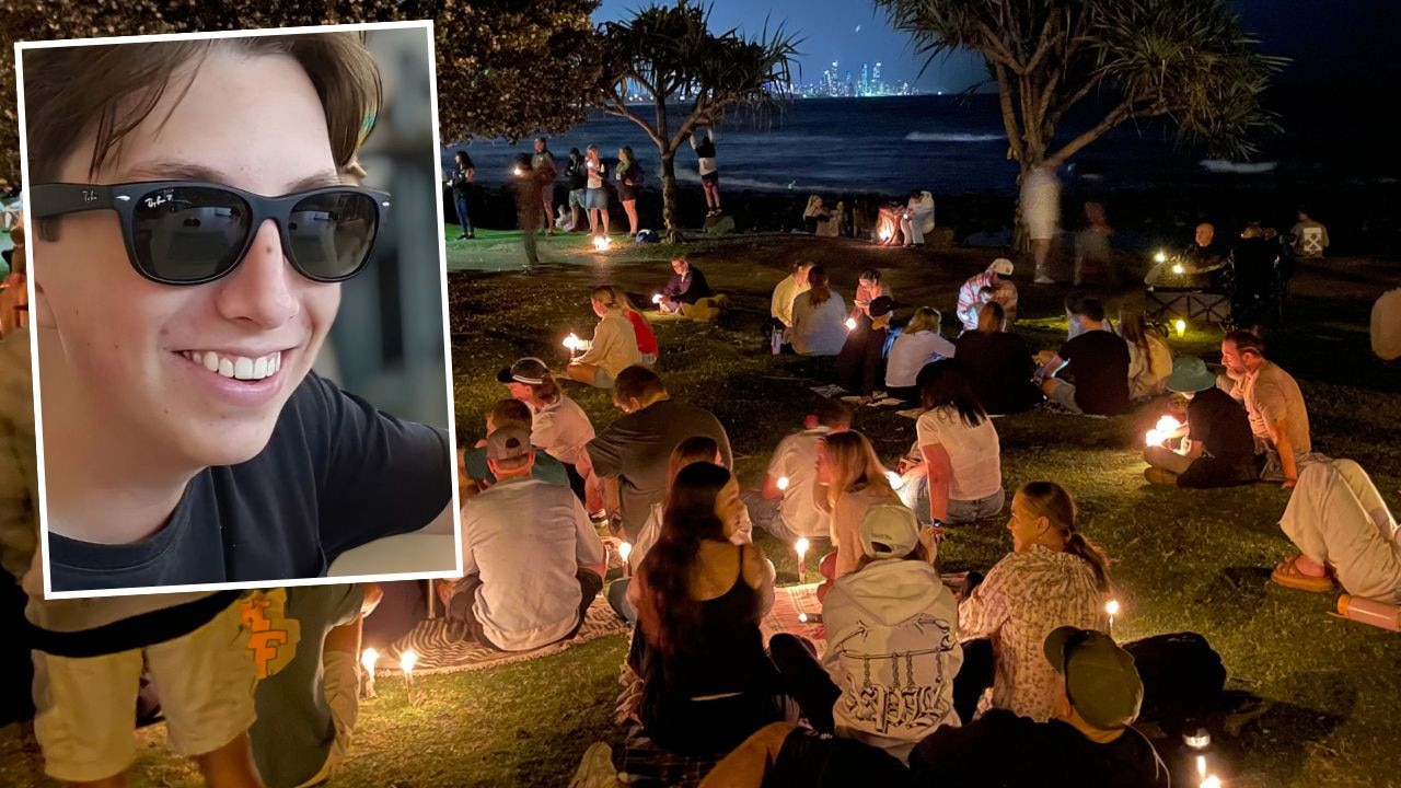 ‘A thousand lights for Cam’: Hundreds in vigil for alleged assault victim