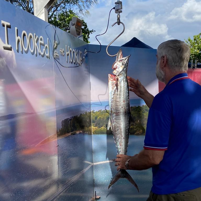 Day 1 of the Boyne Tannum Hookup saw some nice fish caught and weighed in as the competition got underway. Picture: Nilsson Jones