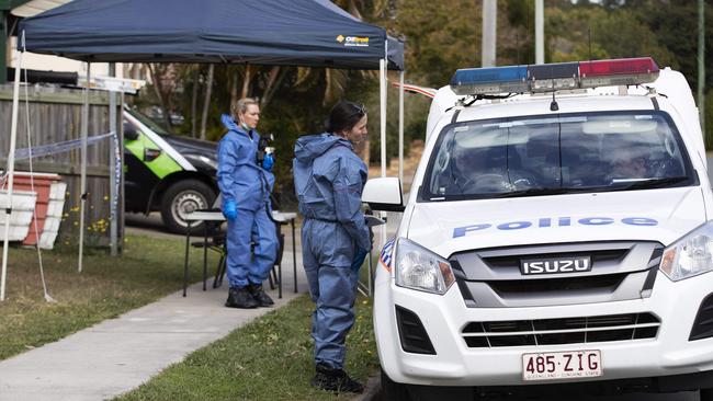 A homicide investigation is underway. (News Corp/Attila Csaszar)