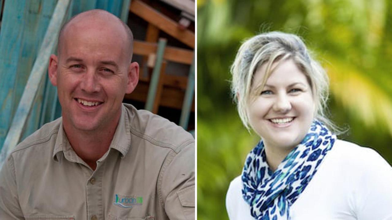 Kenneth (Ken) Ogilvie (left) and Kathryn Ogilvie (right) were directors of Urban Trend Construction, a company that is now in liquidation. Picture: Urban Trend Construction