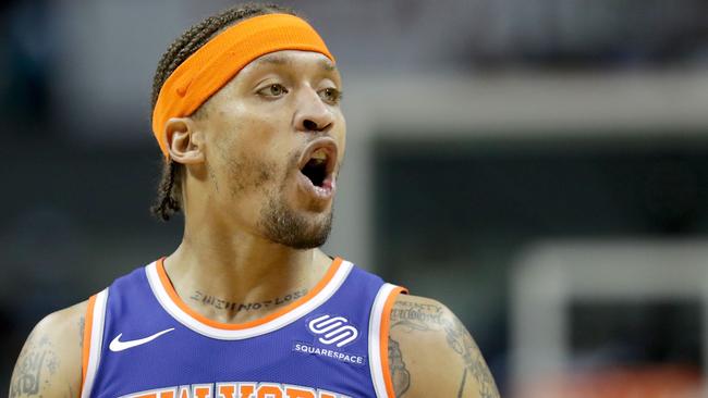 Michael Beasley and the New York Knicks appear to be a brand new organisation this season — for once, one that’s not a laughing stock. Photo: Streeter Lecka (Getty Images/AFP)