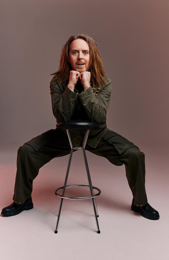 ‘Bugger it, I’m just going to do me on stage.’ Tim Minchin is making his own rules. Picture: Daniel Nadel for Stellar