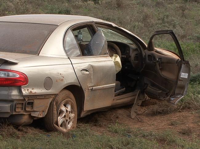 A man has died after his car olled over in the state’s Eyre Peninsula this morning.A motorist came across the Holden Commodore on the Lincoln Hwy, about 10km south of Cowell towards the Cleve turnoff, just after 7am on Saturday - picture Ron Campbell