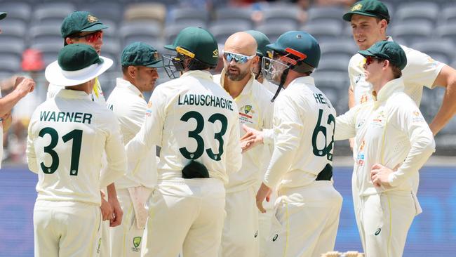 Claims that the Australian team is on the nose have been fuelled by an assertion it is a team of million dollar superstars fans can’t relate to. Picture: AFP