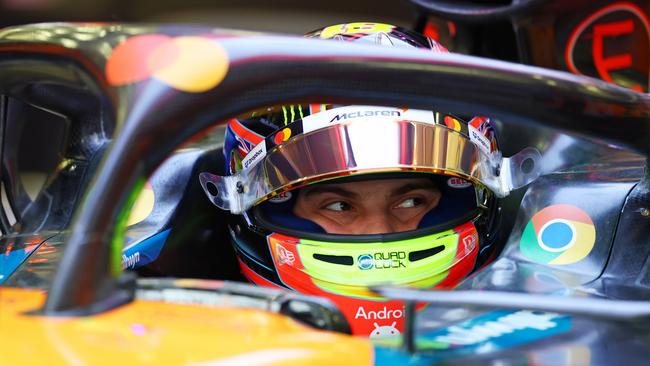 Piastri prepares for testing in Bahrain. Picture: Clive Rose/Getty Images