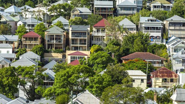 Generic photograph of housing/development around Petrie Terrace, Brisbane, January 2, 2021 - Picture: Richard Walker