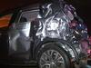 Sickening image of car hit by train
