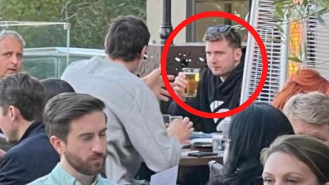 Sorry, NBA Twitter, but the Luka Doncic beer photo isn’t what you think it is.