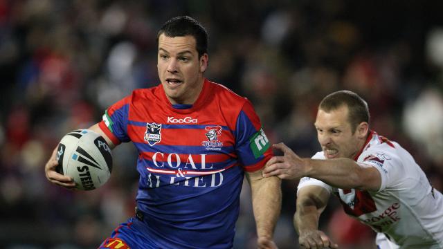 Staying put... Jarrod Mullen is sticking with the Newcastle Knights.
