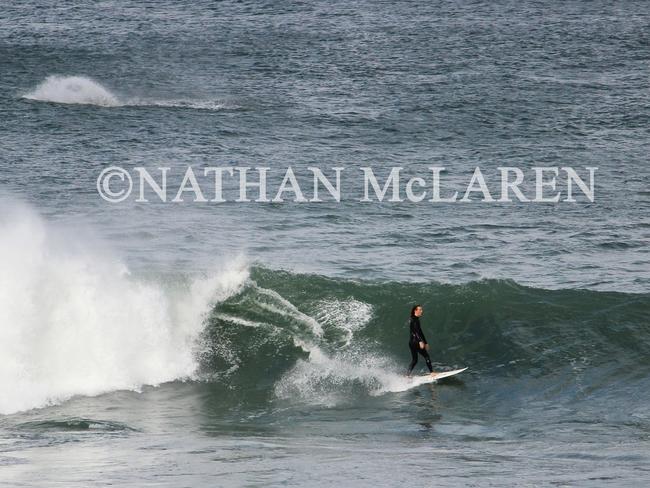 Daniel Caban has no idea just how close he came to the man-eater. Picture: Nathan McLaren