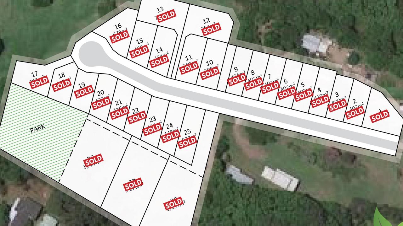 The Dunkley’s had lost 28 at Solandra Estate at Nambour, which was considerably bigger than other parts of the development.