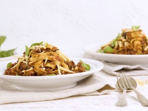 Slow cooker vegetarian bolognese.