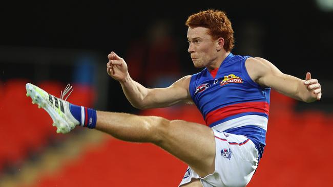 Rival clubs are interested in Bulldog Ed Richards. Picture: Michael Klein