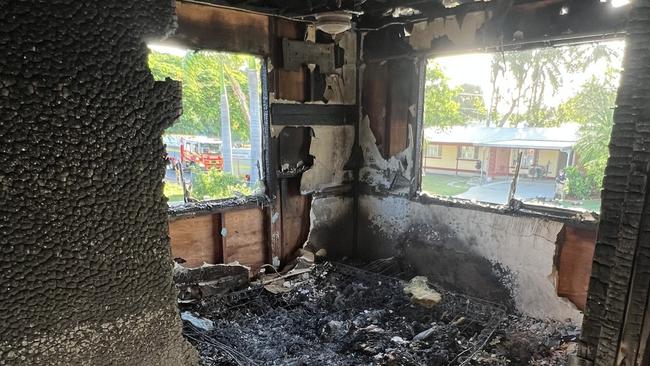 Fire, smoke and heat damage has decimated the Stubbs home at 6 Annmore St in Andergrove. Picture: Contributed