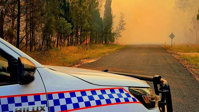 Southern Downs fire threat eases after ‘prepare to leave’ warning