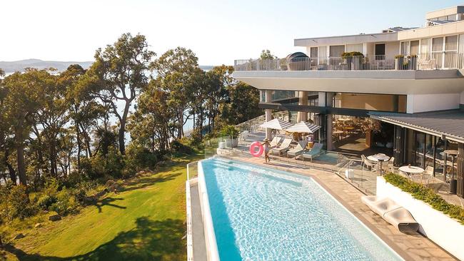 Pool at Bannisters Port Stephens. Picture: supplied