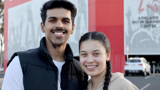 Sam Smith fans at the GLORIA the tour show at the Adelaide Entertainment Centre. Picture: Kelly Barnes