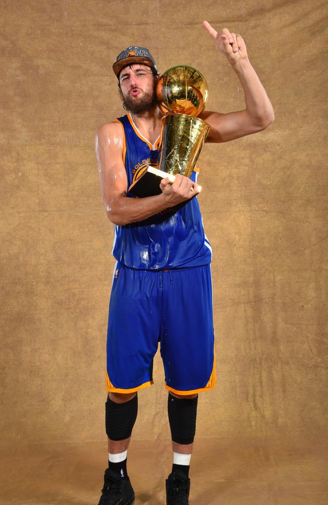 Andrew Bogut – championship NBA player for the Golden State Warriors - has taken aim at Instagram. Photo: Jesse D. Garrabrant