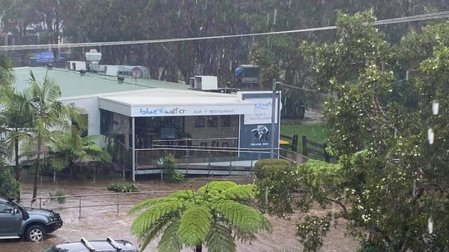 Inundation along Ocean St, Port Macquarie. Picture: Facebook