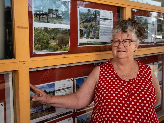 Nanango real estate agent and South Burnett community activist Jane Erkens. Picture: Dominic Elsome