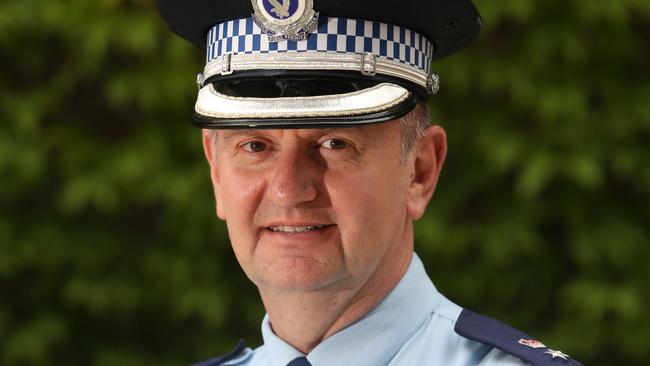 NSW Police Assistant Commissioner of the Traffic and Highway Patrol Command Brett McFadden has urged drivers to take care of each other when behind the wheel. Picture: AAP IMAGE/Robert Pozo