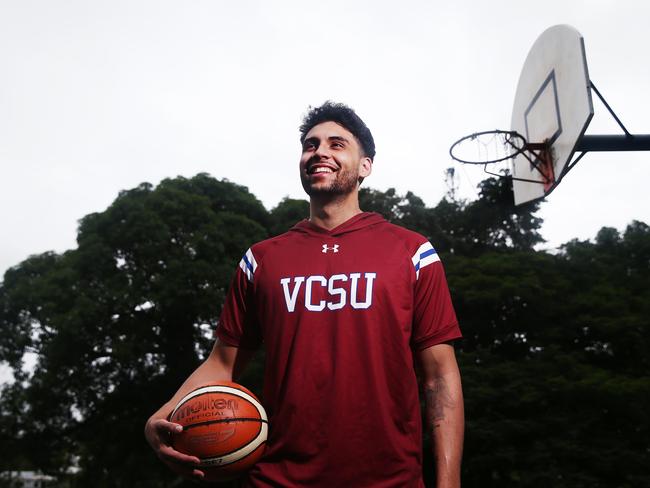 Former Cairns Marlins and Taipans Academy player Denzel Kennedy has graduated from Valley City State University in North Dakota with honours. PICTURE: BRENDAN RADKE