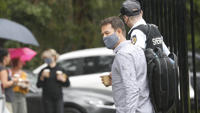 Jean-Philippe Pector outside Byron Bay Court House on Tuesday. Picture: Liana Boss