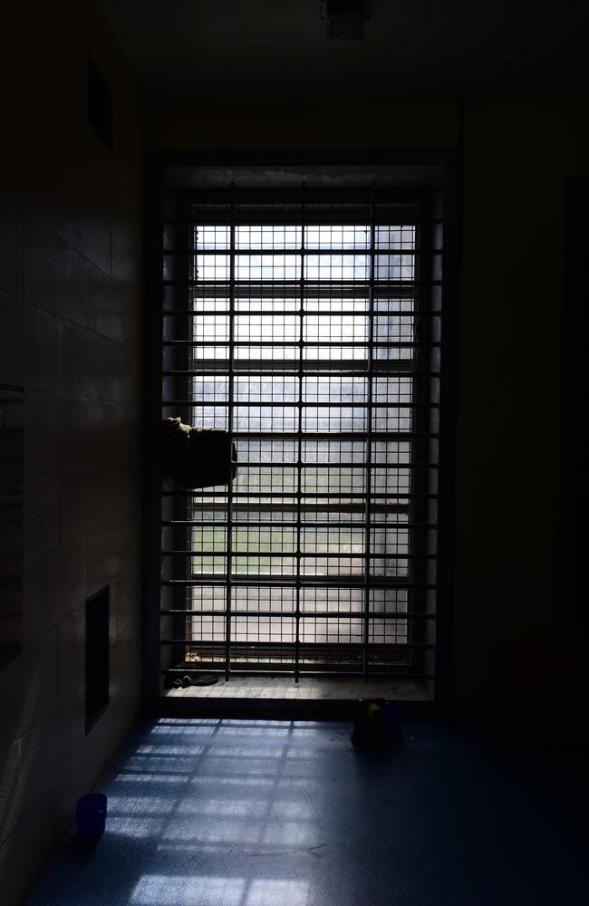 Townsville Correctional Centre. A cell block housing male prisoners. Picture: Evan Morgan