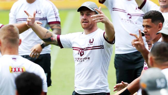 Cameron Munster says there is no pressure on the Maroons.