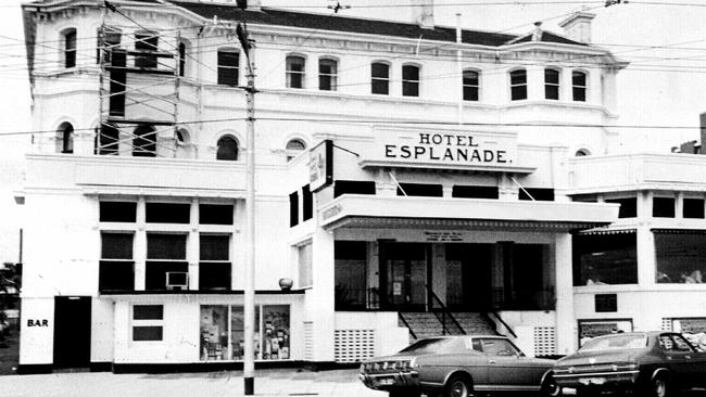 The Esplanade Hotel in 1984.