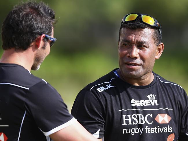 Waisale Serevi at the HSBC Rugby Festival in Dubai in 2014. Picture: Getty Images