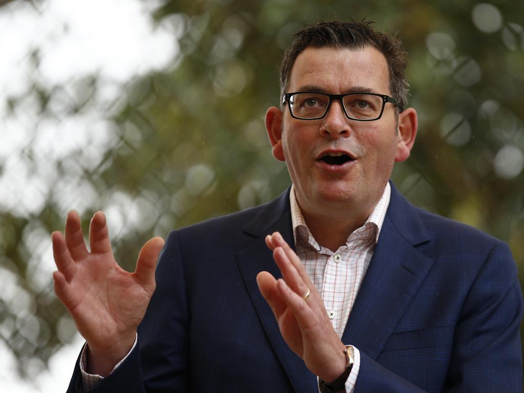 Victorian Premier Daniel Andrews said the decision was not taken lightly. Picture: NCA NewsWire/Daniel Pockett