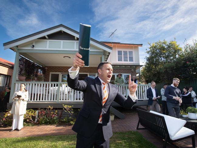 Recent auction strength is buoying homesellers. Picture: Julian Andrews.