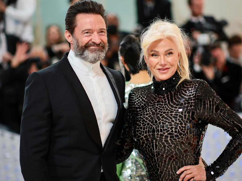 Hugh Jackman and his ex wife Deborra-Lee Furness. Picture: Getty