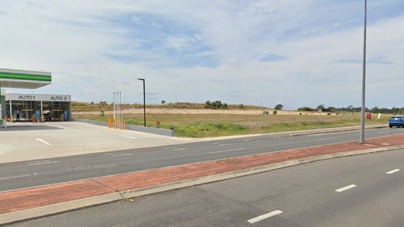 The developer is eyeing off the land next to the BP Service Station on Main St, Kawungan, for the $4.5m project. Photo: Google Maps.