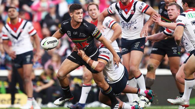 Nathan Cleary backed up after his Origin disappointment. Image: Matt King/Getty Images