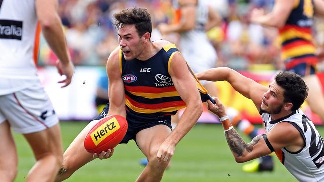 Adelaide’s Mitch McGovern is on West Coast’s radar. Picture: Tom Huntley