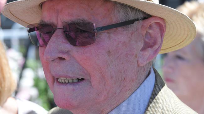 Former trainer Neville Begg has an excellent chance to win the Golden Slipper with Written By, a horse he bred and owns. Picture: Simon Bullard