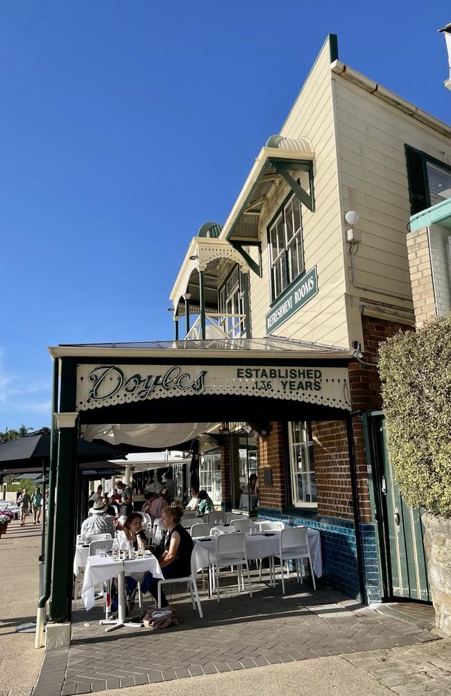 Doyles fish and chips at Watsons Bay, Sydney. Picture: Rae Wilson