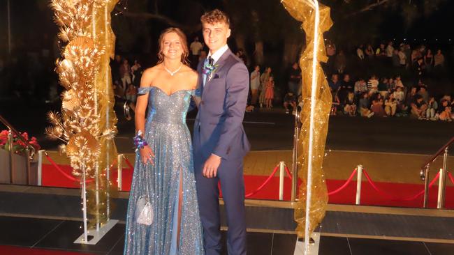 Charli Thompson &amp; Jonty Brien at the Xavier Catholic College formal.