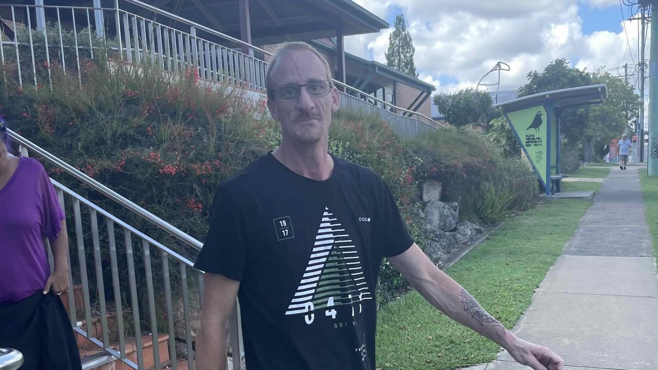 Anthony Holt leaves Hervey Bay Magistrate Court on December 5, 2023