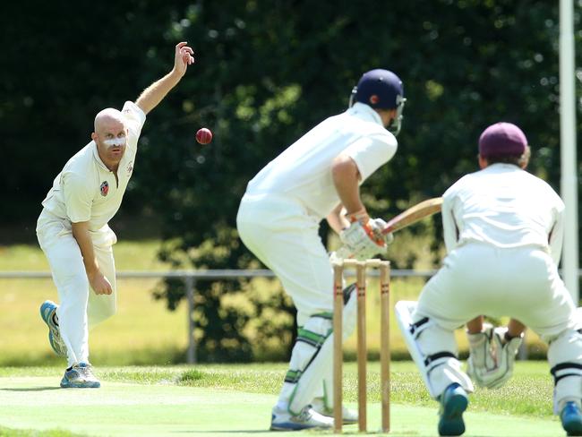 Matt Perri is enjoying a golden summer with bat and ball. Picture: Hamish Blair