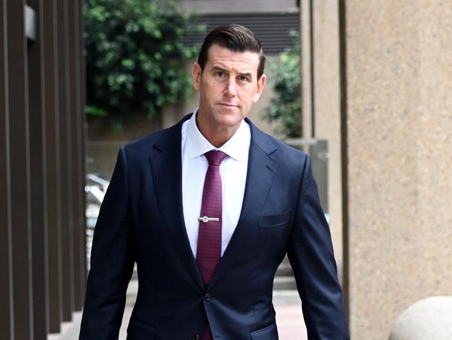 SYDNEY, AUSTRALIA - NewsWire PhotosApril 27, 2022: Ben Roberts-Smith arrives at Supreme Court in Sydney as his defamation case between the  former war hero and Nine continues.Picture: NCA NewsWire / Jeremy Piper