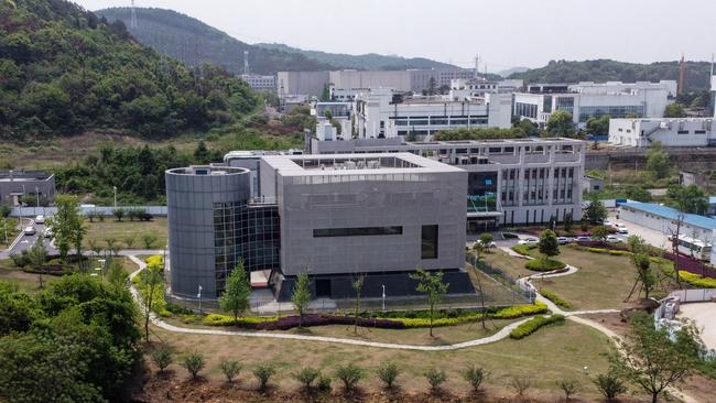 The Wuhan Institute of Virology in Wuhan, which is currently under scrutiny. Picture: Hector Retamal/AFP