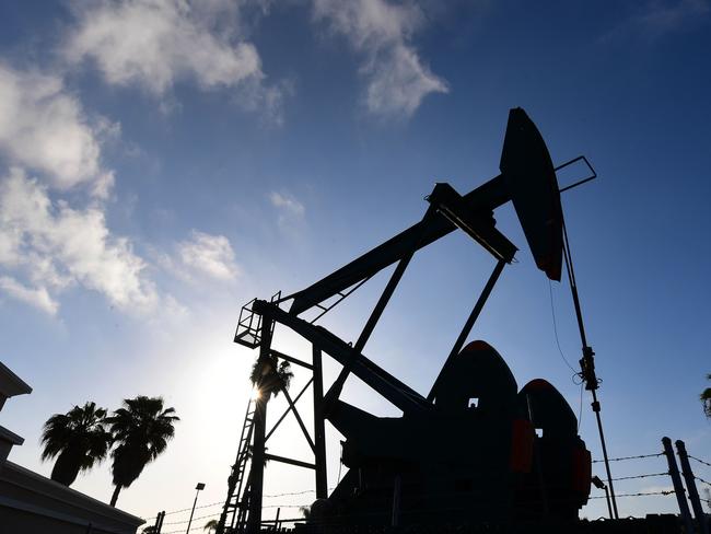 An oil pumpjack in California. Picture: AFP.