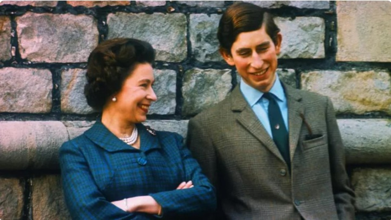 Prince Charles and Queen Elizabeth pictured at their Windsor home. Picture: Getty