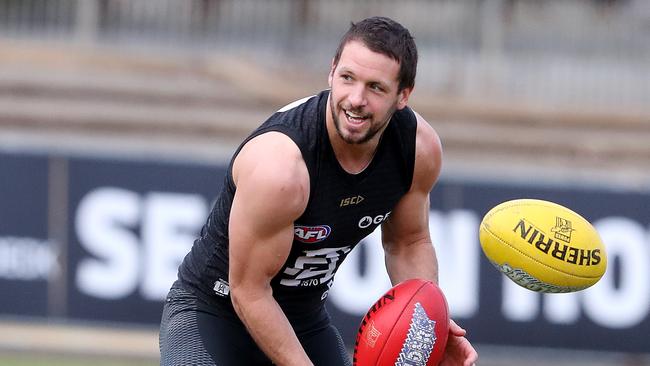 Travis Boak has produced career-best SuperCoach numbers in the past two years.