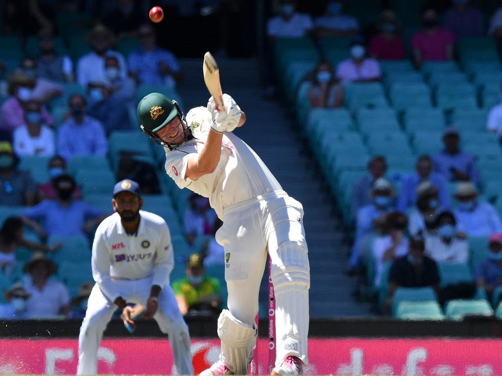 Cameron Green showed plenty of promising signs during his first summer. Picture: AFP Photo